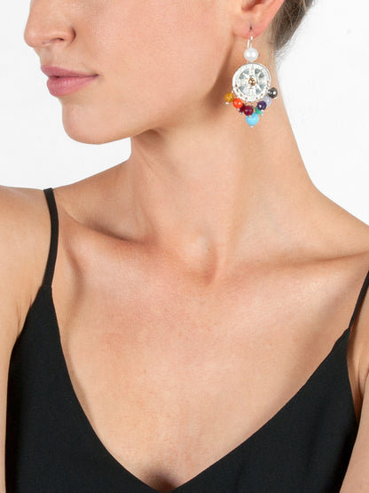 Fiorina Jewellery Happy Earrings Chakra Model