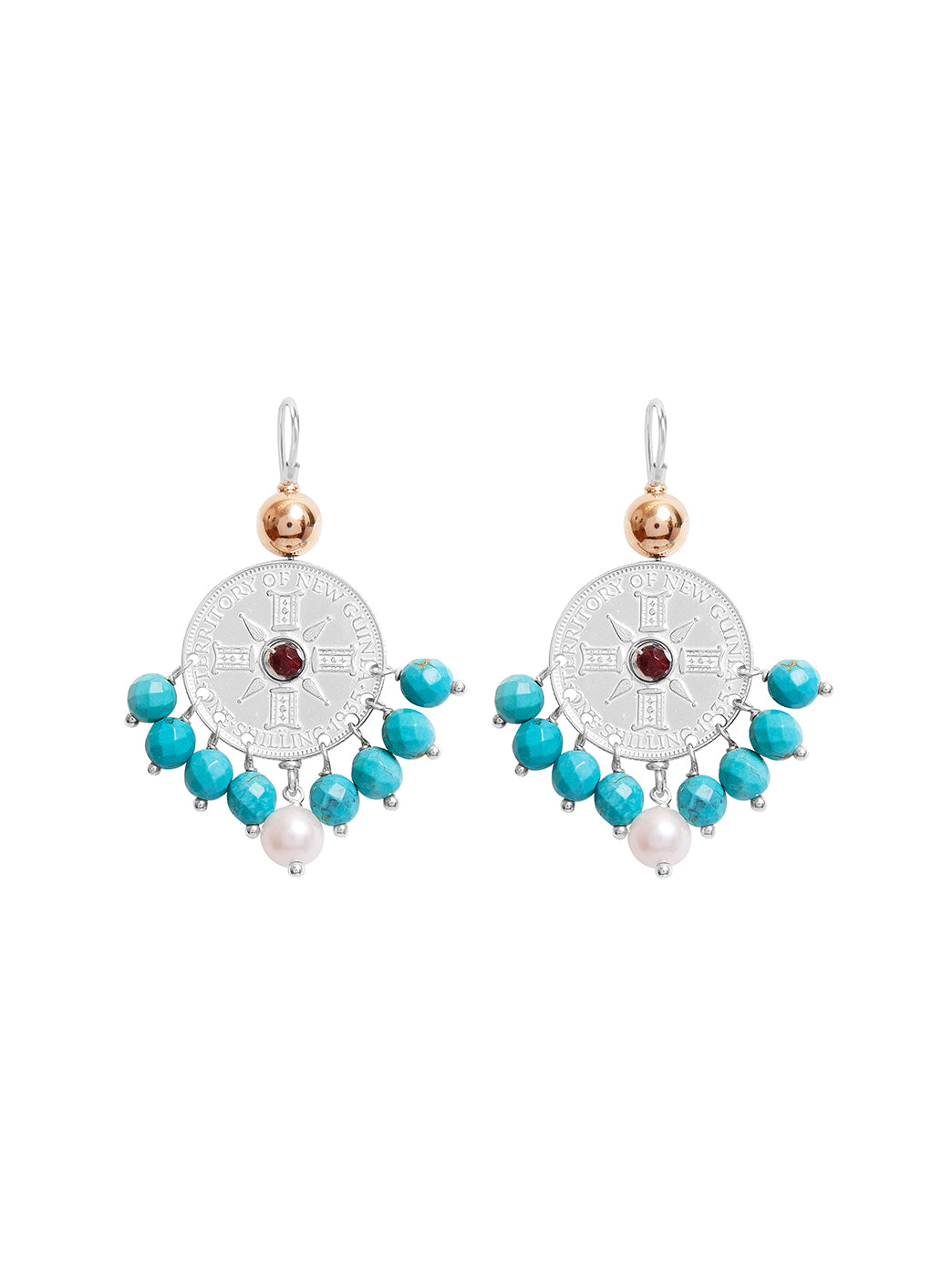 Fiorina Jewellery Happy Earrings Turquoise