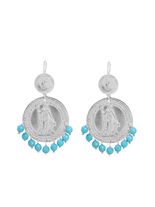 Fiorina Jewellery Marrakesh Earrings Turquoise