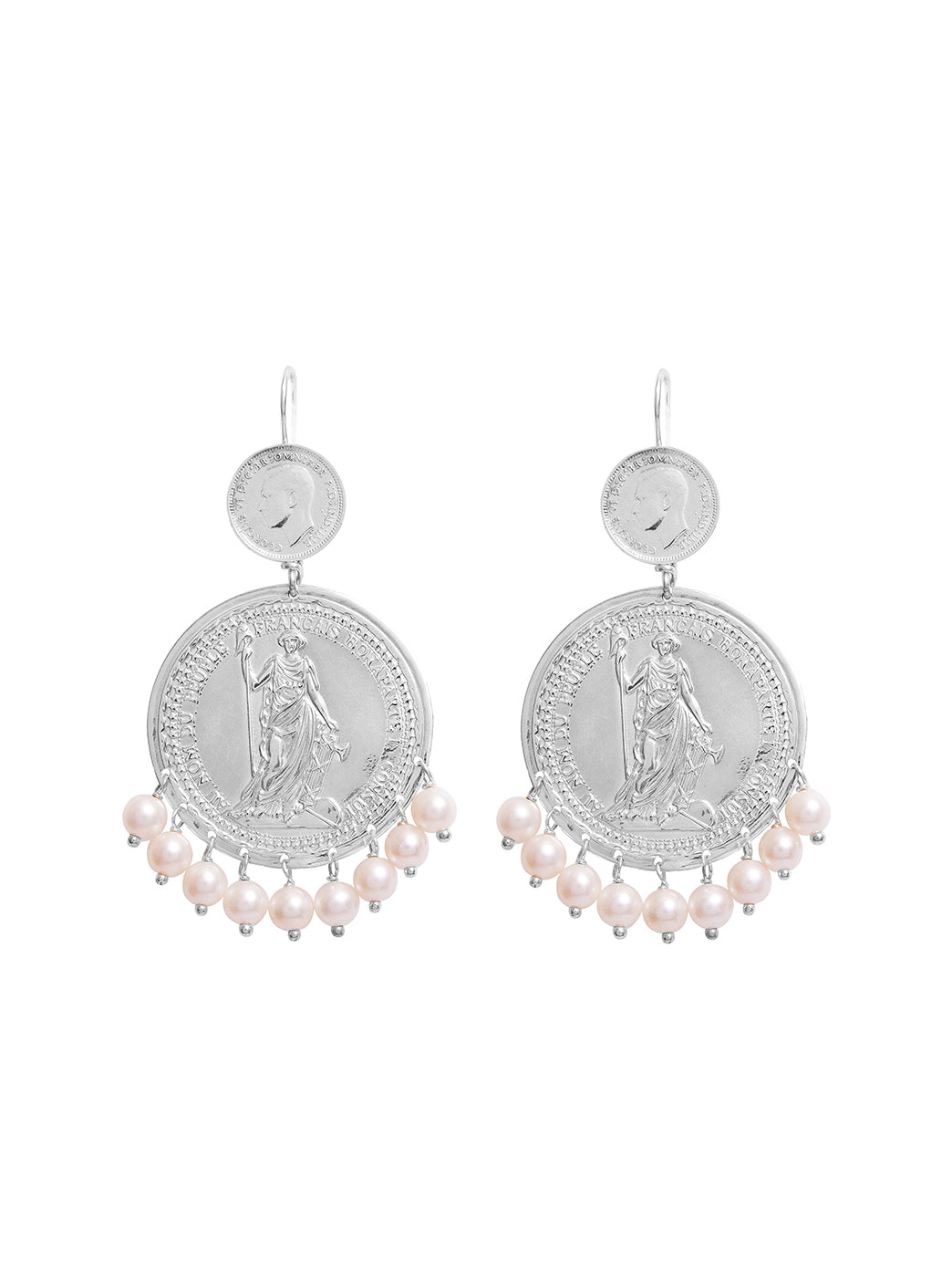 Fiorina Jewellery Marrakesh Earrings White Pearl