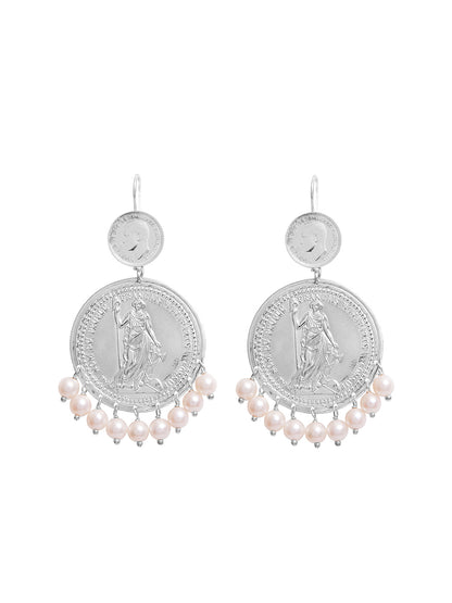 Fiorina Jewellery Marrakesh Earrings White Pearl