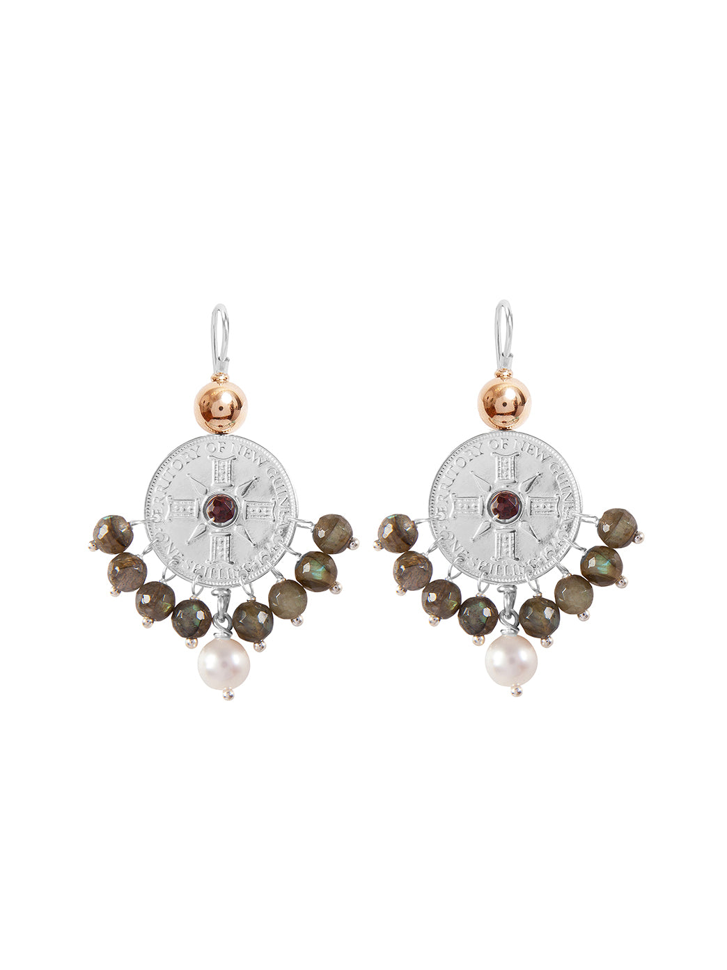 Fiorina Jewellery Happy Earrings Labradorite