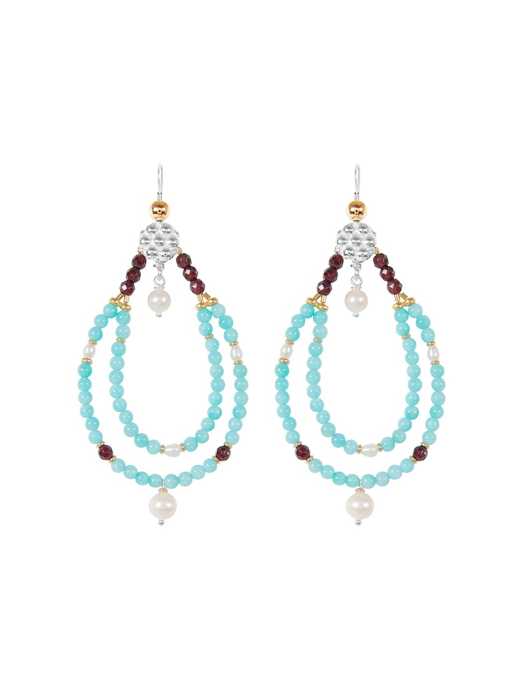 Fiorina Jewellery Rahini Earrings Amazonite