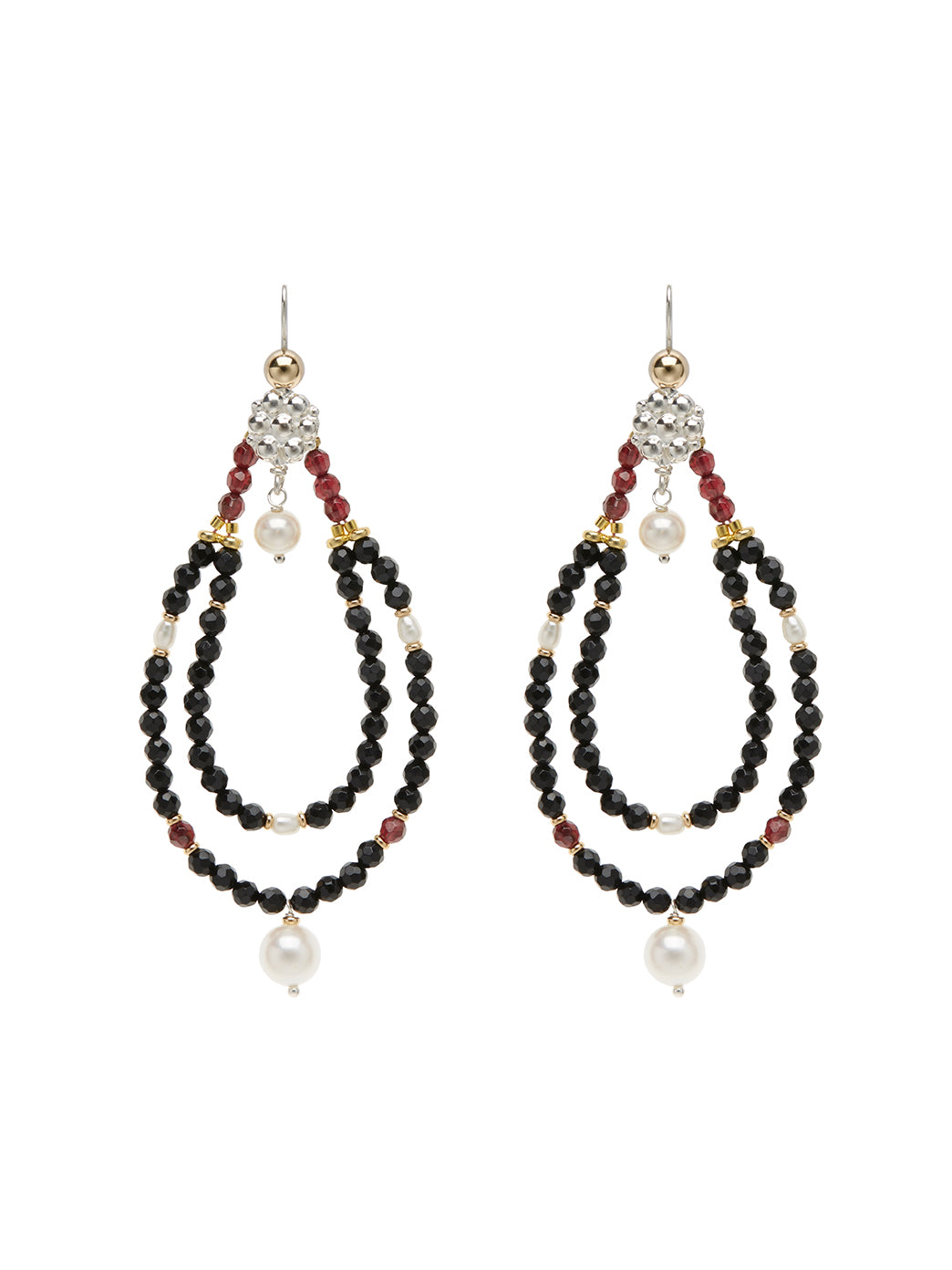 Fiorina Jewellery Rahini Earrings Black Onyx
