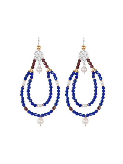 Fiorina Jewellery Rahini Earrings Lapis