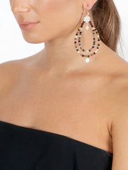 Fiorina Jewellery Rahini Earrings Tourmaline Model