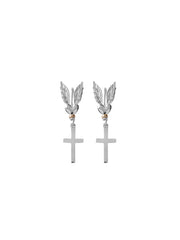 Fiorina Jewellery Messenger Earrings Cross