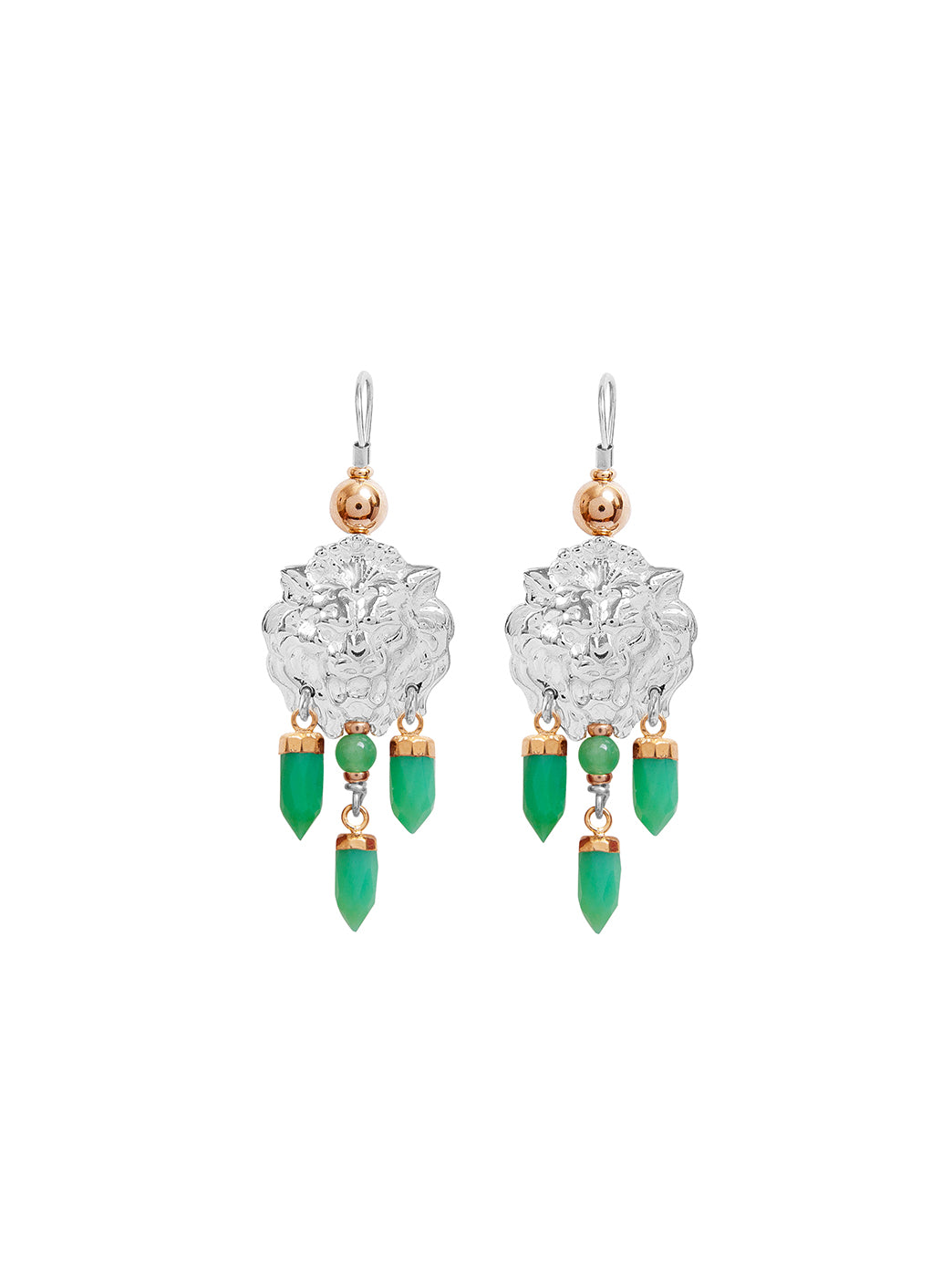 Fiorina Jewellery Taormina Earrings Chrysoprase
