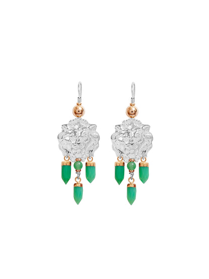 Fiorina Jewellery Taormina Earrings Chrysoprase