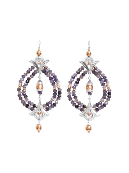 Fiorina Jewellery Lumiere Earrings Lolite