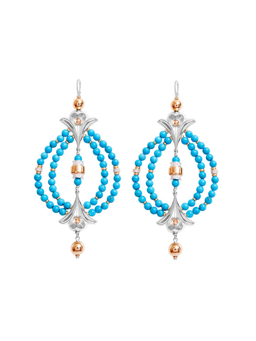 Fiorina Jewellery Lumiere Earrings Turquoise