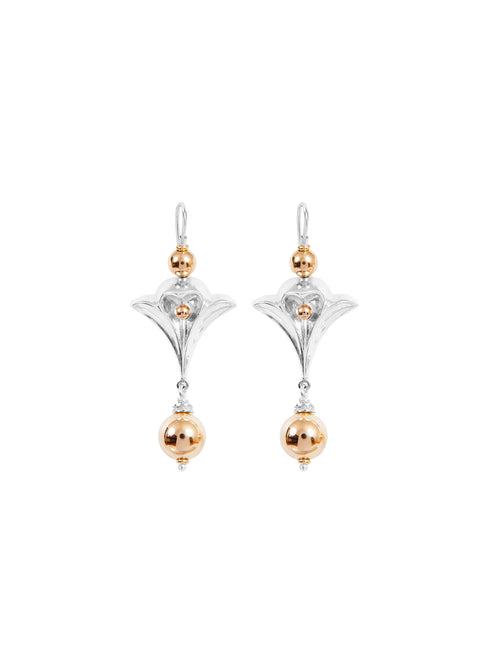 Fiorina Jewellery Fleur de Lis Earrings