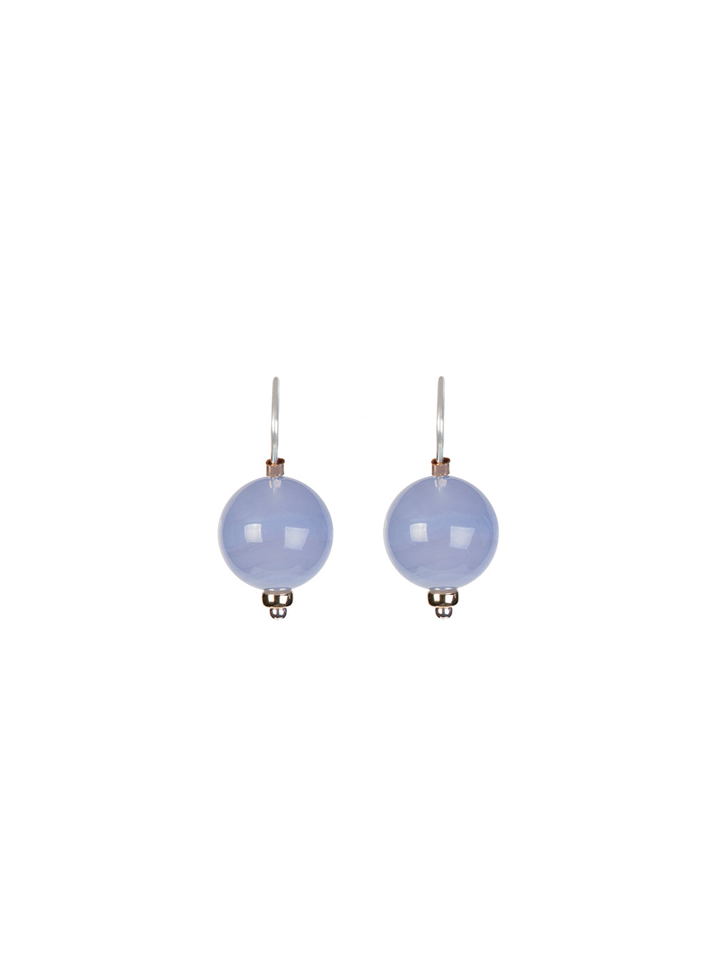 Fiorina Jewellery Ball Earrings Chalcedony