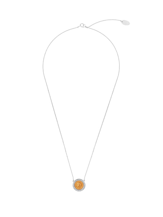 Fiorina Jewellery Gold Button Necklace