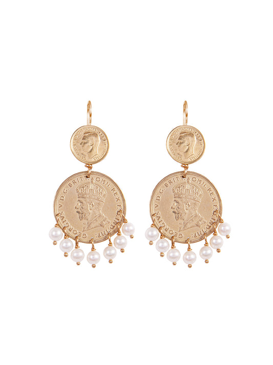 Fiorina Jewellery Gold Mini Marrakesh Earrings