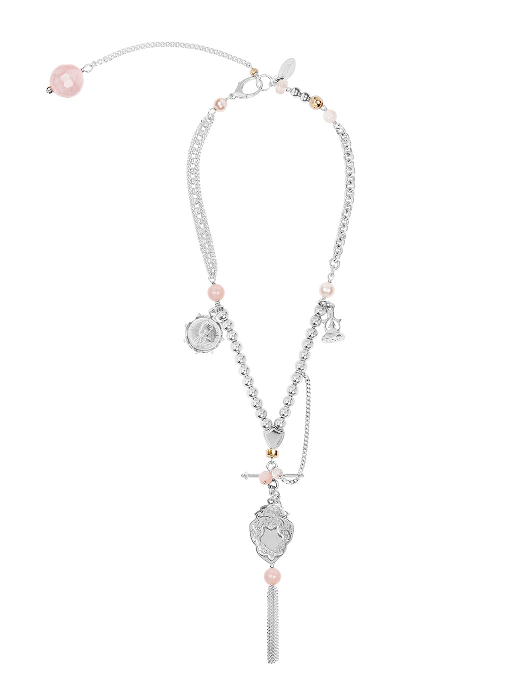 Fiorina Jewellery Arabella Necklace Pink