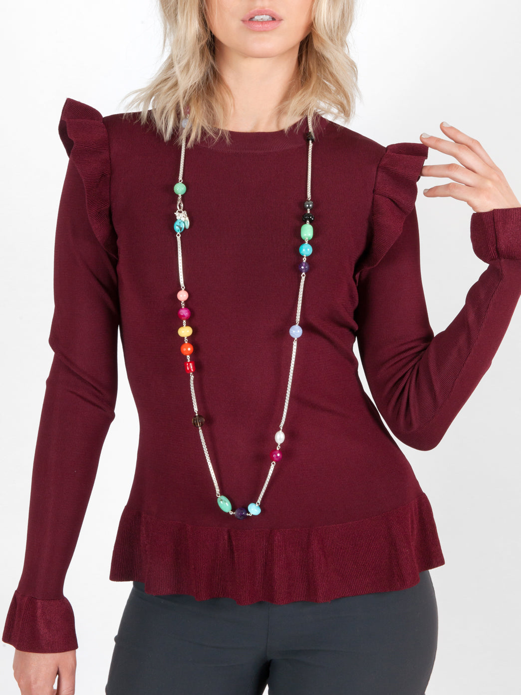 Fiorina Jewellery Birthday Necklace Chakra Model