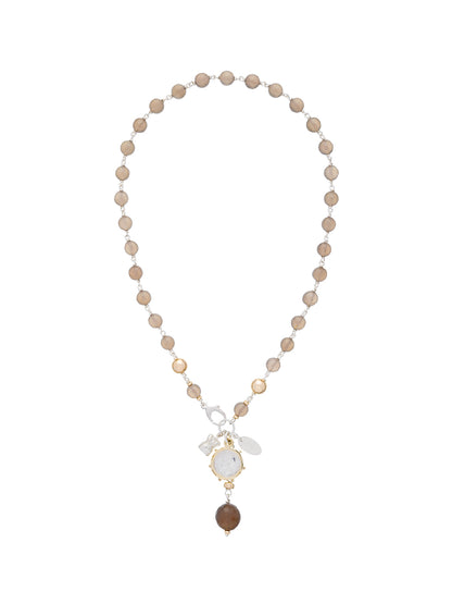 Fiorina Jewellery Pearlina Necklace Moonstone