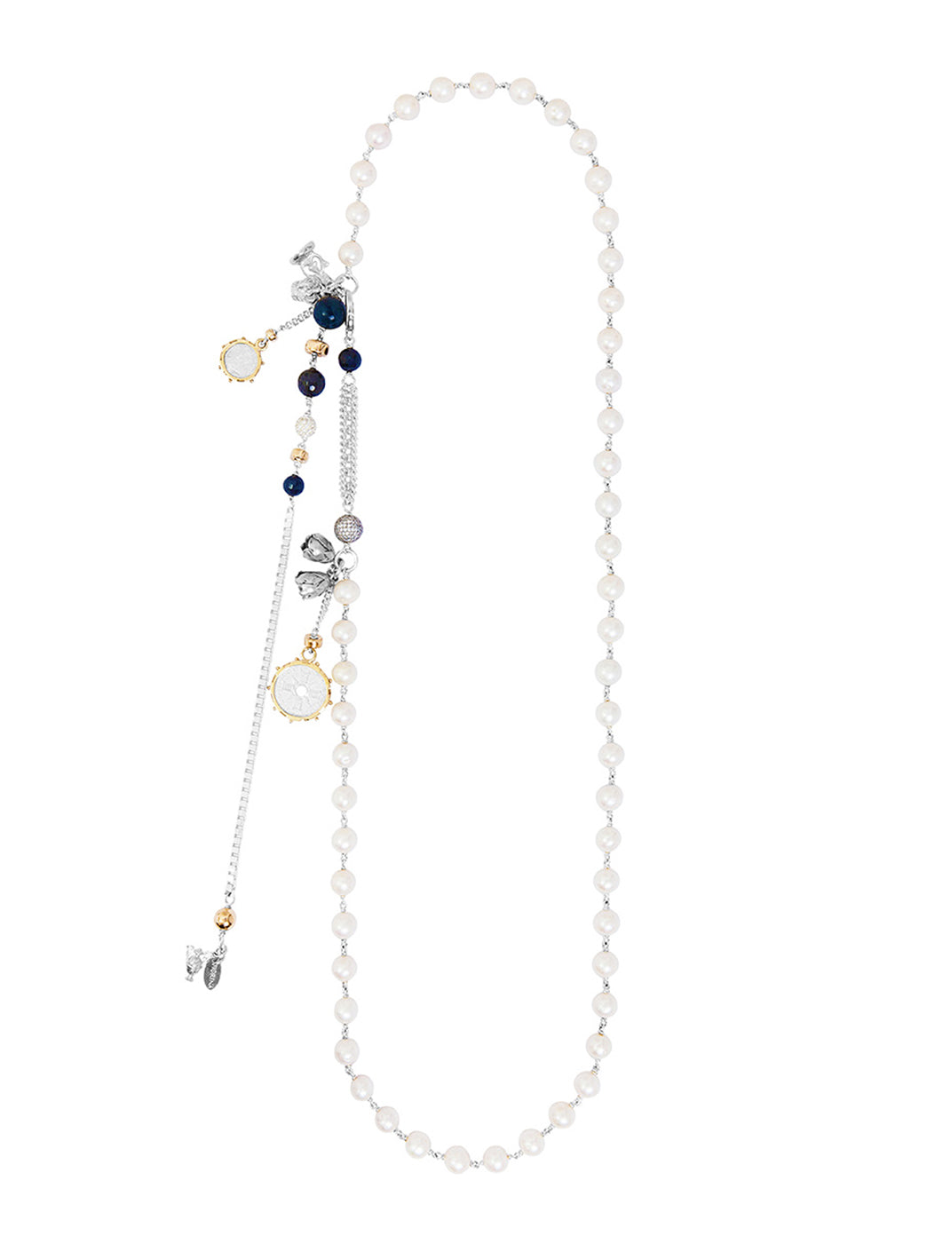 Fiorina Jewellery Rope Opera Strand Necklace Pearl