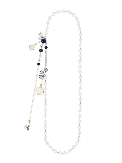 Fiorina Jewellery Rope Opera Strand Necklace Pearl
