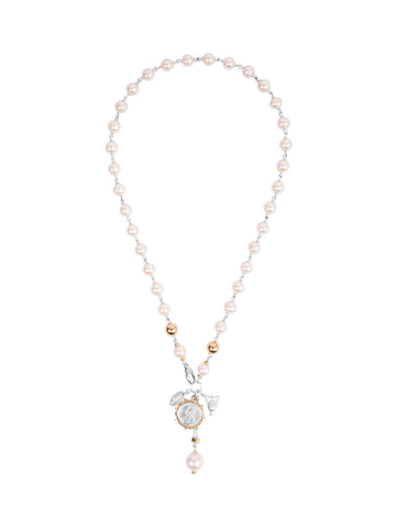 Rope Opera Pearl Strand Necklace