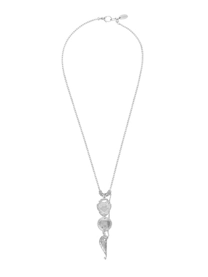 Fiorina Jewellery Large Totem Necklace Cross Angel Wing