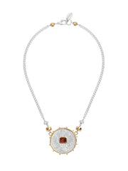 Fiorina Jewellery Monster Jewel Gem Necklace Ruby