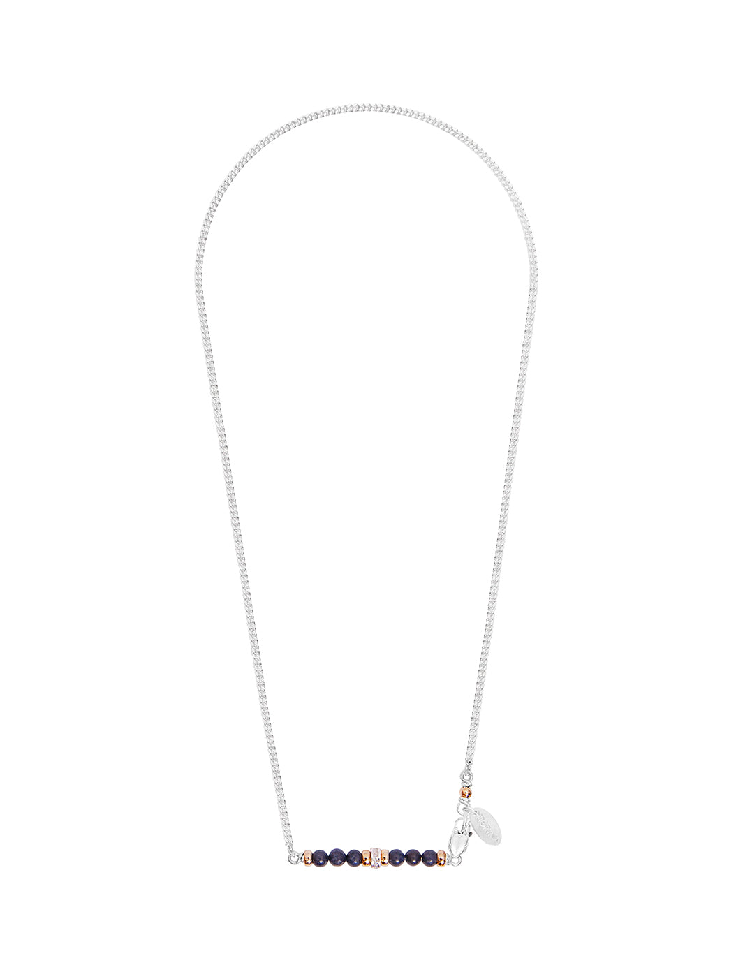 Fiorina Jewellery Silver Romance Necklace Sodalite