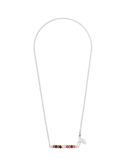 Fiorina Jewellery Silver Romance Necklace Tourmaline Faceted