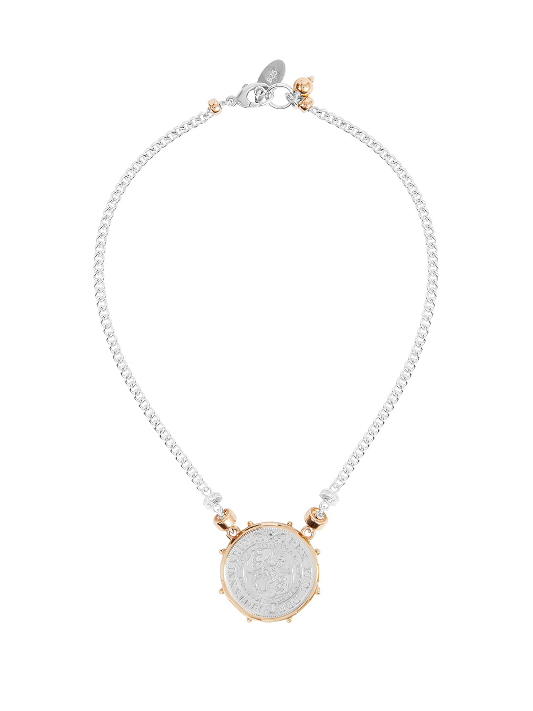 Fiorina Jewellery Coronet Necklace Coin