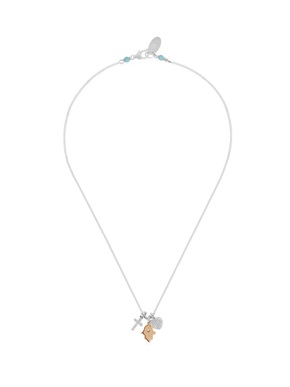 Fiorina Jewellery Mini Charm Necklace Religious
