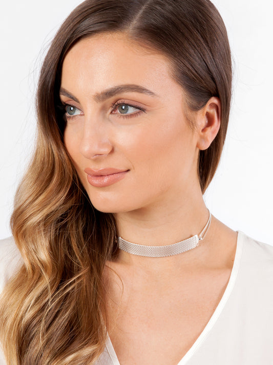 Fiorina Jewellery Harlow Mesh Bracelet Model