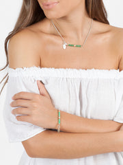 Fiorina Jewellery Romance Necklace Chrysoprase Model