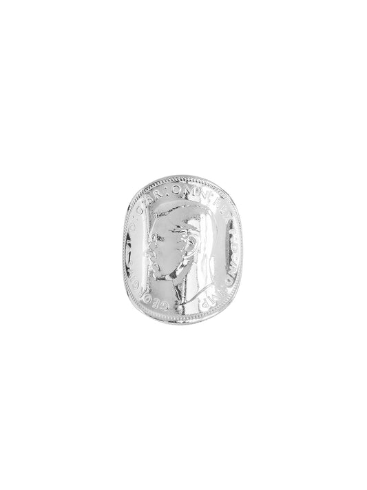 Fiorina Jewellery Bent Coin Ring