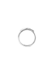 Fiorina Jewellery 3p Bent Coin Ring Finger View