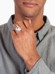 Fiorina Jewellery Mens Crown Ring Model