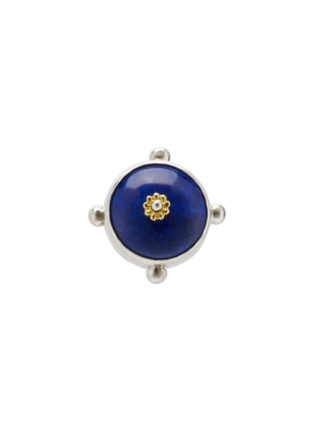 Fiorina Jewellery Round Fishband Ring Lapis