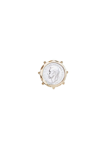 Gold Encased Florin Coin Ring