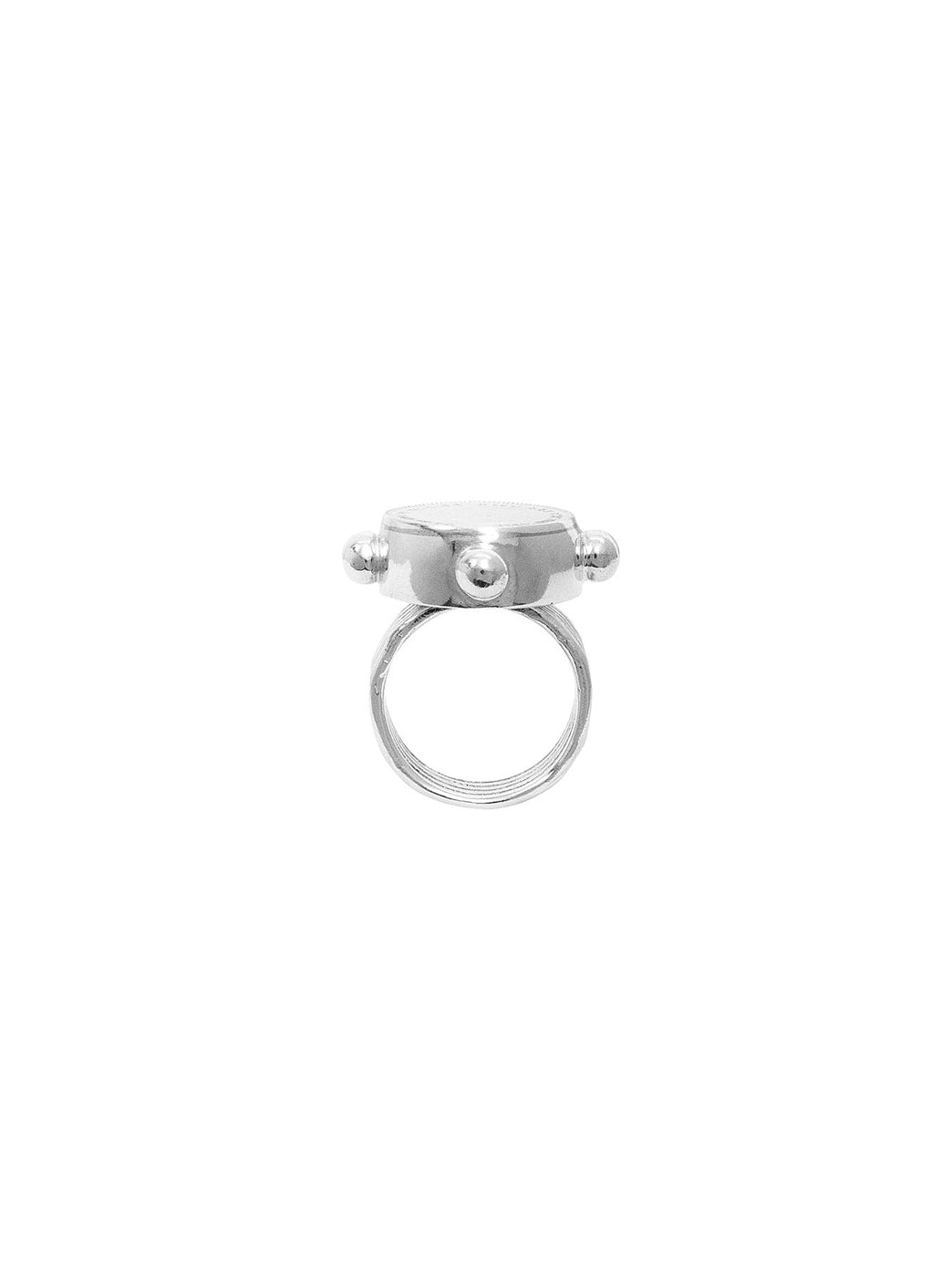Fiorina Jewellery Pinkie Ring Side View