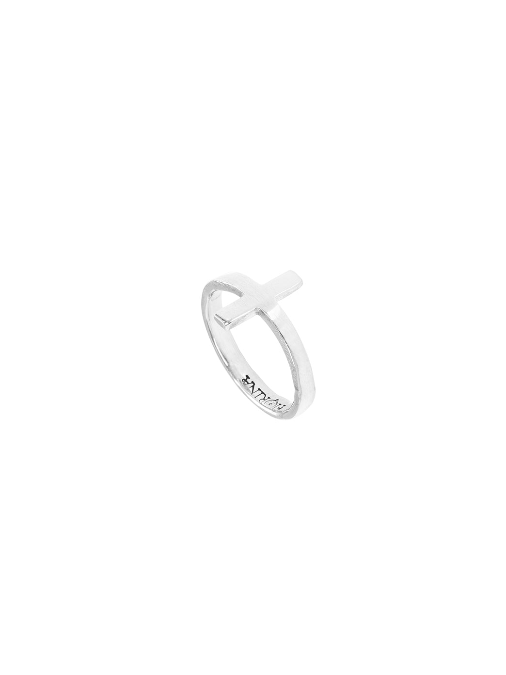 Fiorina Jewellery Tattoo Pinkie Ring Cross