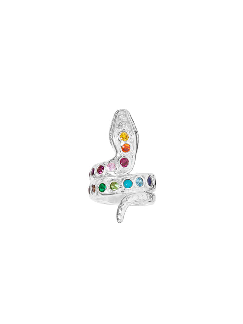 Fiorina Jewellery Chakra Snake Ring
