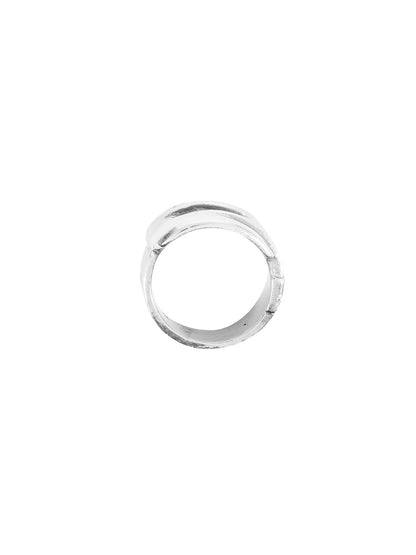 Fiorina Jewellery Mens Buckle Ring Side