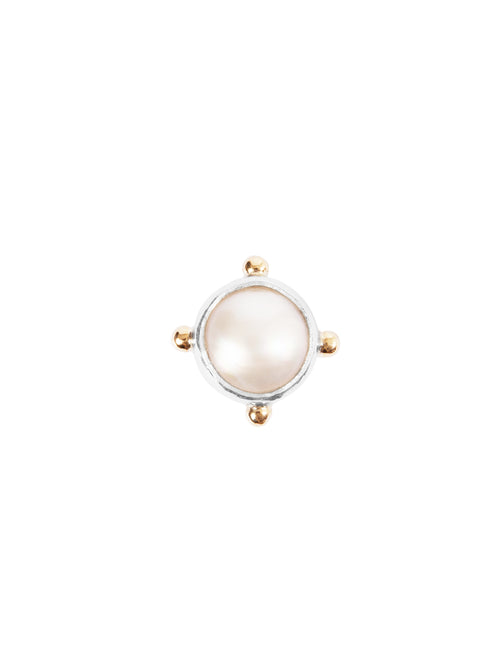 Fiorina Jewellery Pearl Pinkie Venus Ring
