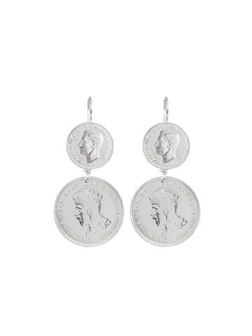 Monster Gypsy Coin Earrings