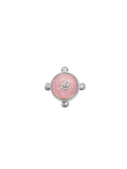 Fiorina Jewellery Athena Pinkie Ring Pink Opal