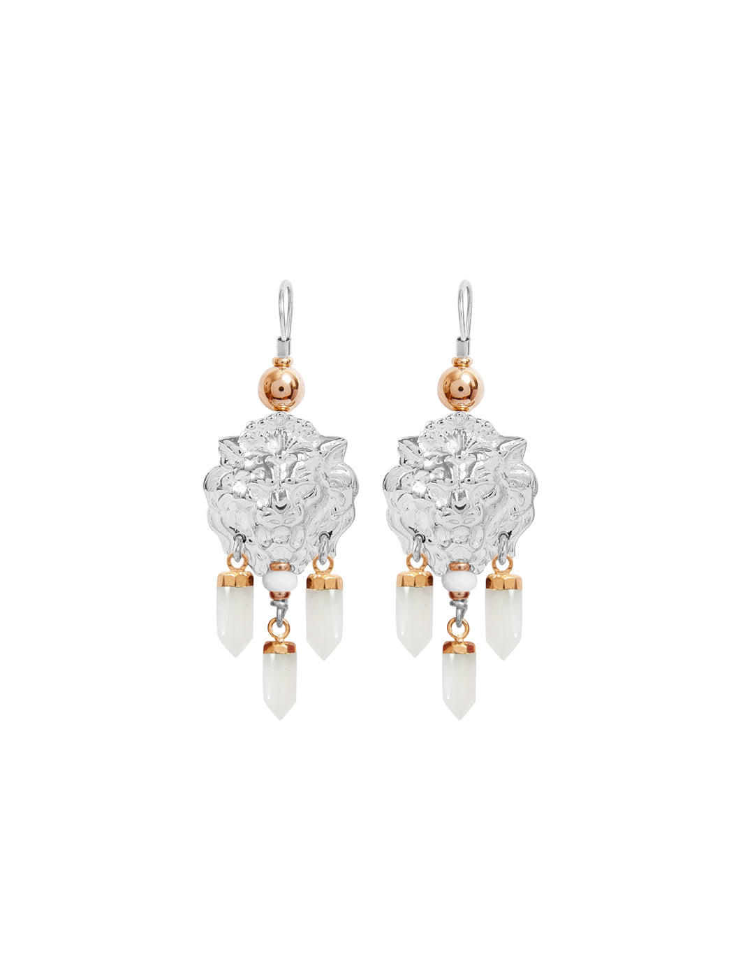 Fiorina Jewellery Taormina Earrings White Quartz