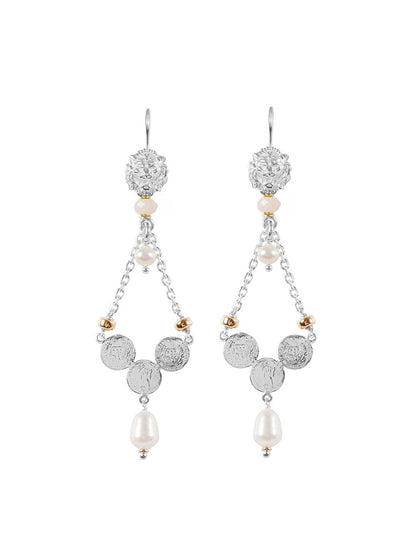 Fiorina Jewellery Trevi Earrings Pink Morganite