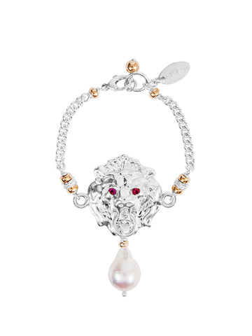 Baroque Pearl Trapeze Necklace