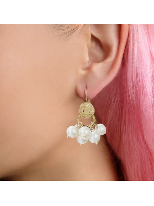 Fiorina Jewellery Gold Cha Cha Earrings Models