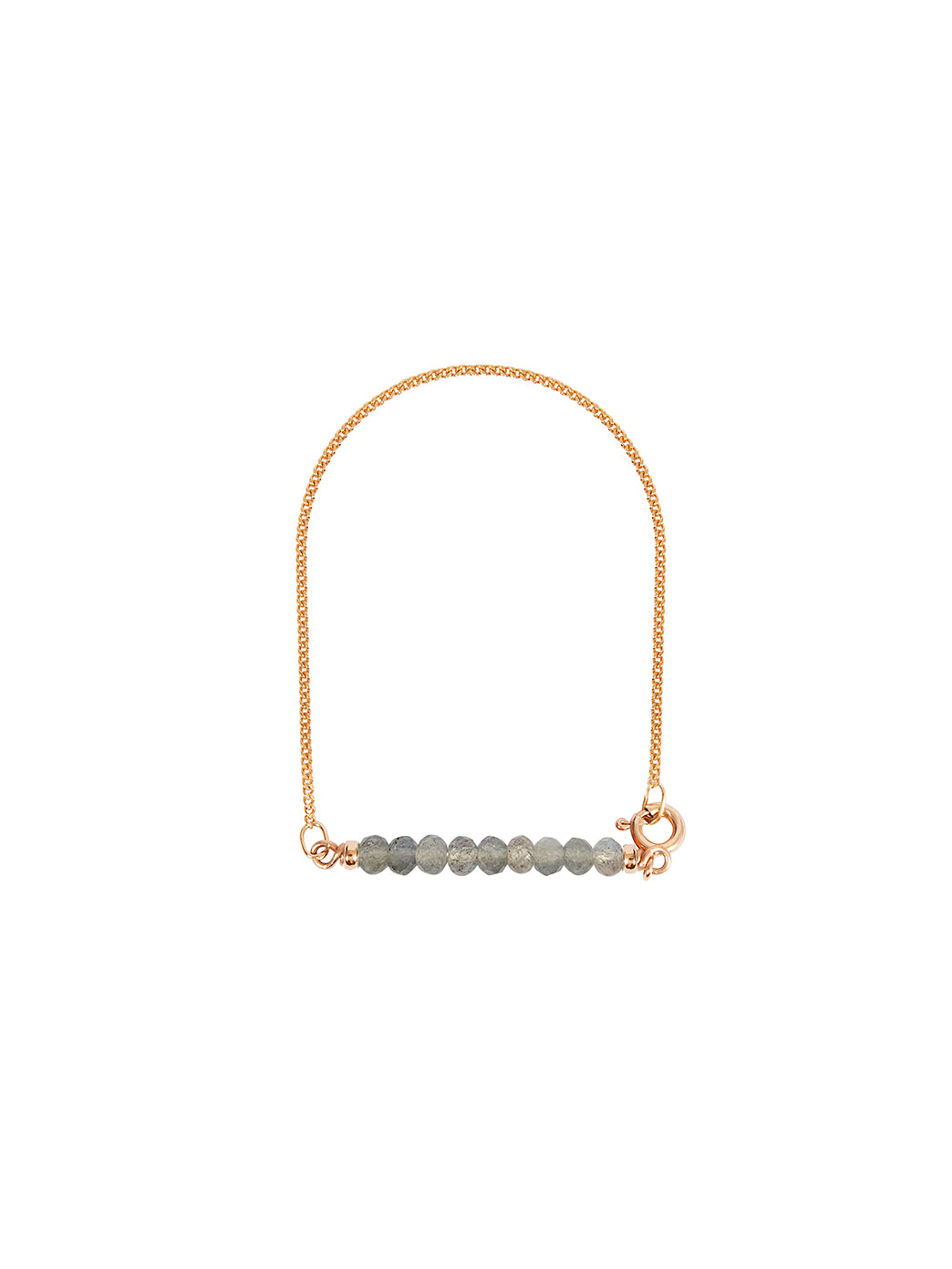 Fiorina Jewellery Gold Friendship Bracelet Labradorite